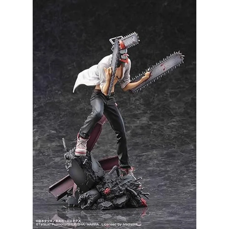 SEGA Chainsaw Man PVC-Figur im Maßstab 1:7, detailgetreue Sammelfigur aus dem beliebten Anime mit kräftigen Farbabstufungen – Bild 3
