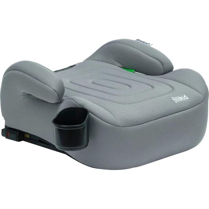 Fillikid Kindersitzerhöhung Flip Deluxe, Auto mit verlängerbarer Isofix i-Size, für Kinder von 6 bis 12 Jahren, in 3 Farben erhältlich