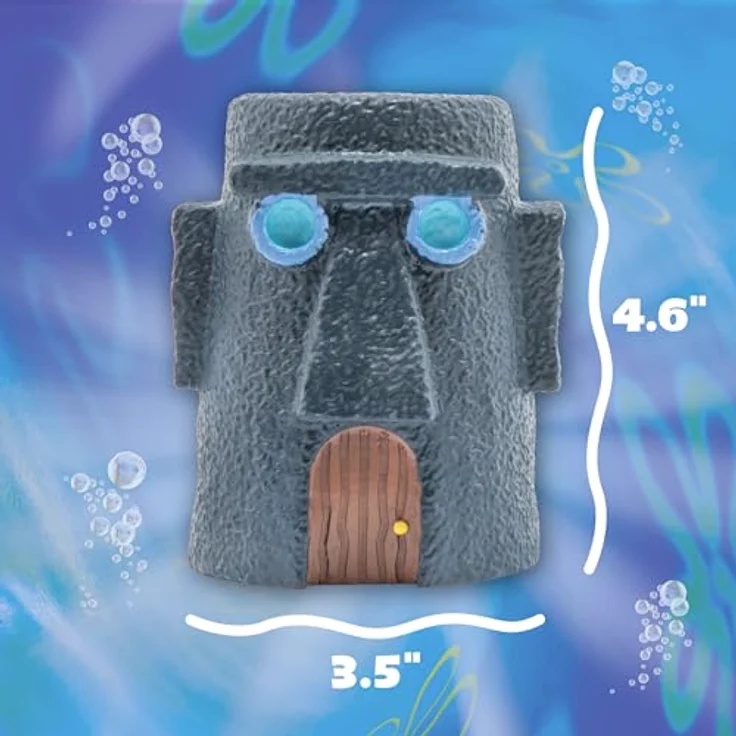 Blue Sky Studios SpongeBob Schwammkopf Stifteköcher Tiki House, 4,41 Zoll Caddy für Schreibutensilien – Bild 5
