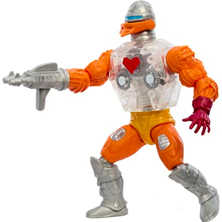 Masters of the Universe Origins Collection - He-Man und Skeletor Actionfiguren, ca. 14 cm mit 16 beweglichen Gelenken, Retro-Verpackung und Mini-Comic-Heft, für Sammler und Kinder ab 6 Jahren, HKM69 – Bild 4