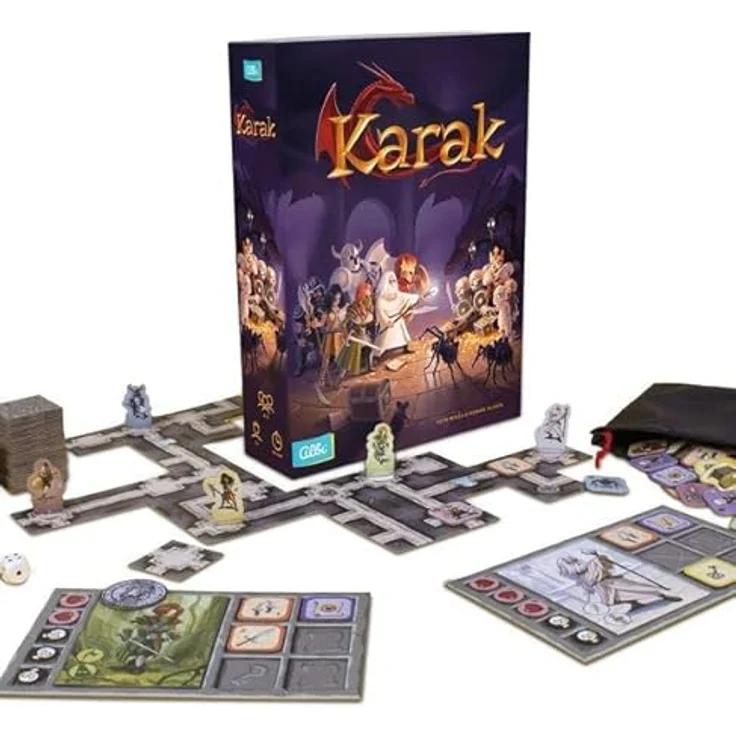 albi 71380 Karak, Strategiespiel für 1-4 Spieler, ab 8 Jahren, 2019 – Bild 2