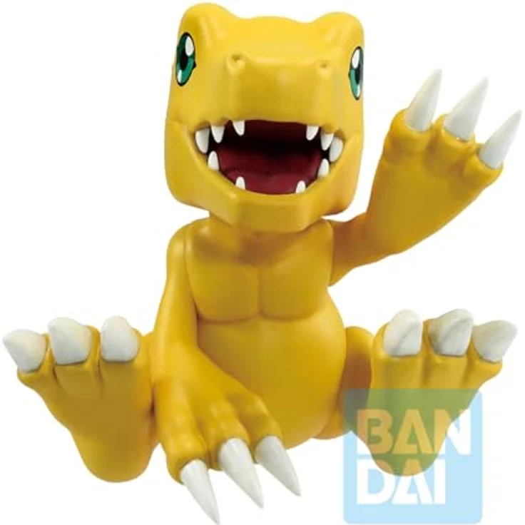 Ichibansho Figure - Digimon - Agumon & Gabumon (Clash of Light and Darkness) Collectible Statue, ca. 7,6 cm hoch, offiziell lizenziertes Produkt – Bild 3