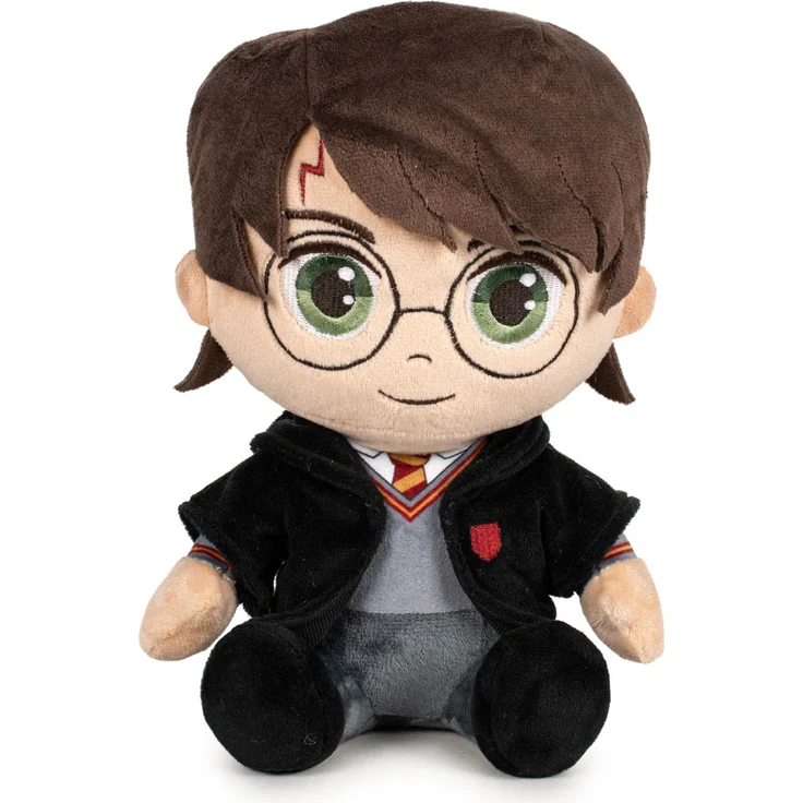 Play by Play Harry Potter Plüschfigur Magical Friends, detailgetreue Nachbildung des berühmten Zauberers, 16 cm, weich und kuschelig