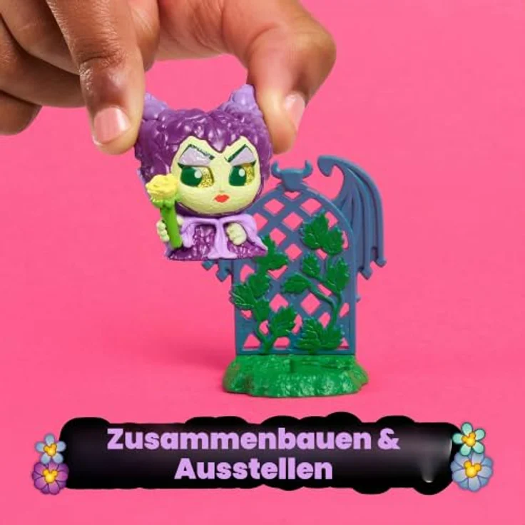 Disney Doorables In Full Bloom Multi Peek, 4-cm Sammelfiguren-Set mit 5-7 Figuren, Zubehör und Checkliste, sammelbare Disney Charaktere für Kinder ab 5 Jahren – Bild 3
