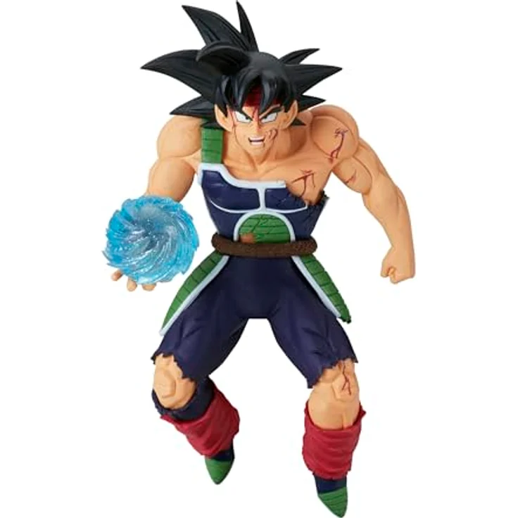 Banpresto Bardock-Statue Mit Energieball 14 cm, Ideales Geschenk, Party-Dekoration für Kinder, Herausragendes Design – Bild 1