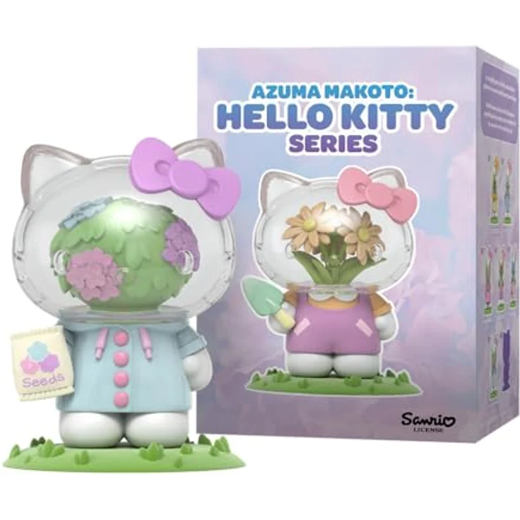 Mighty Jaxx Azuma Makoto x Sanrio: Hello Kitty Überraschungsbox-Sammelfigur, 10 cm, mit NFC-Token und Charakterkarte, zufälliger Charakter – Bild 2