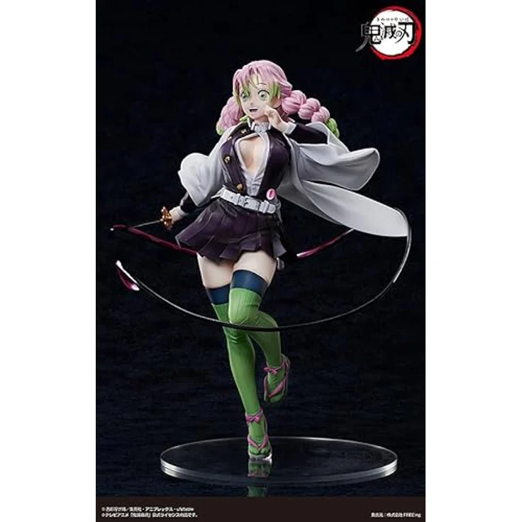 FREEing Demon Slayer: Kimetsu no Yaiba Statuette PVC 1/4 Mitsuri Kanroji, 41 cm, Sammlerfigur in detailreicher Ausführung – Bild 3