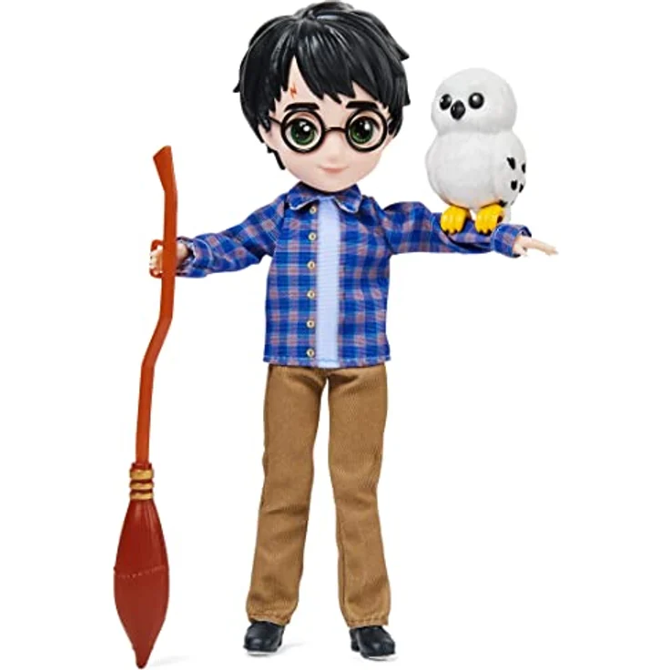 Wizarding World Harry Potter Geschenkset mit 20 3cm großer Harry Potter-Puppe mit Tarnumhang und 5 Puppen-Zubehörteilen Spielzeug für Kinder – Bild 6