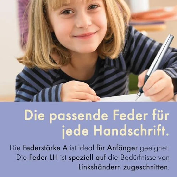 LAMY Füllfederhalter LAMY Füller nexx black Feder M, ergonomisches Design, Aluminiumkörper. – Bild 5