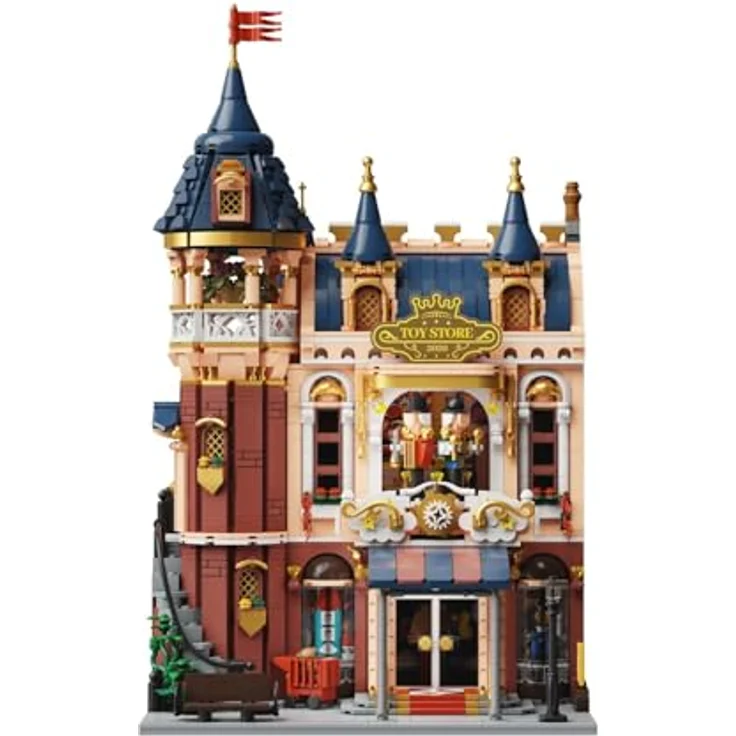 PANTASY Bauset Le Magasin de Jouet (85031), dreistöckiges Spielzeugladen-Modell mit 2850 Teilen, Höhe 42 cm, für Kinder ab 6 Jahren – Bild 2