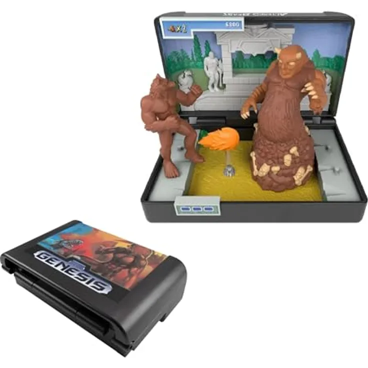 Magni Altered Beast - Cartouche - Sammelfigur für Mega Drive Konsolen, detailgetreu und farbenfroh