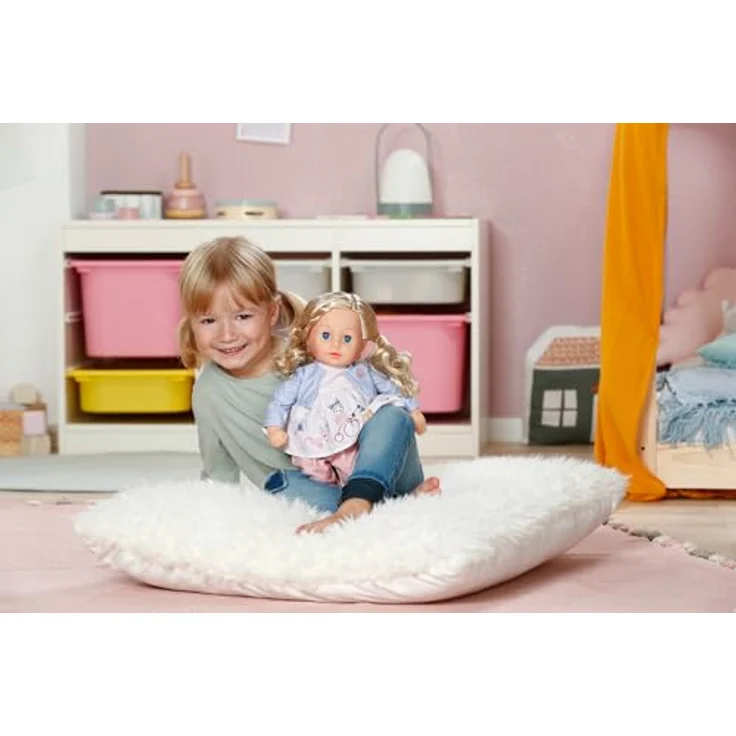 Baby Born Babypuppe Sophia Rose, 36 cm, mit langen Haaren für kreative Frisuren und Schlafaugen – Bild 4
