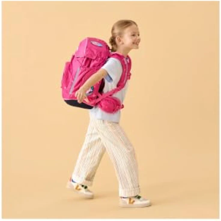 ergobag pack Schulrucksack-Set ZauBärschloss, flexibles Hauptfach, 22 Liter Volumen, wasserabweisend, mit mitwachsendem Tragesystem, recyceltes Polyester – Bild 7