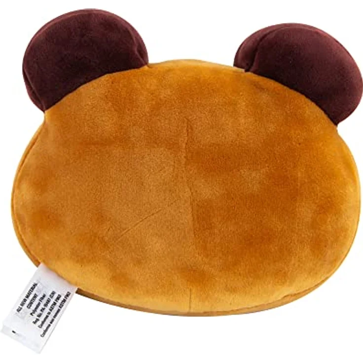 Animal Crossing Kuscheltier Animal Crossing - Mocchi-Mocchi Plüschfigur - Tom Nook Junior (NEU & O, super weich und umarmbar, Nook Inc. Chef, matschige Textur, Japan Design, Nintendo Charaktere - Club Mocchi - Soft Toy - Tan – Bild 3
