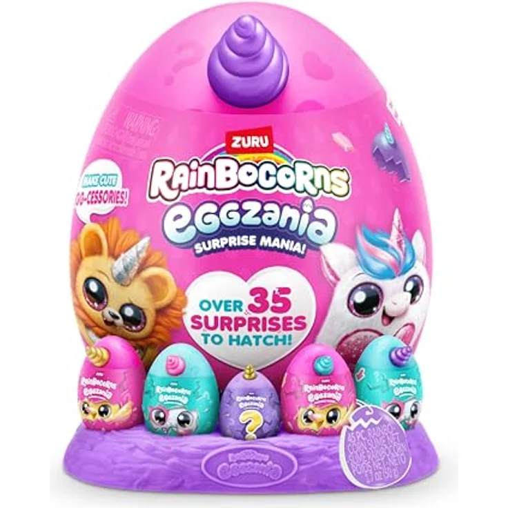 Rainbocorns Eggzania Surprise Mania Kittencorn, über 20 Überraschungen, Plüschtier und Accessoires (Kätzchen) – Bild 3