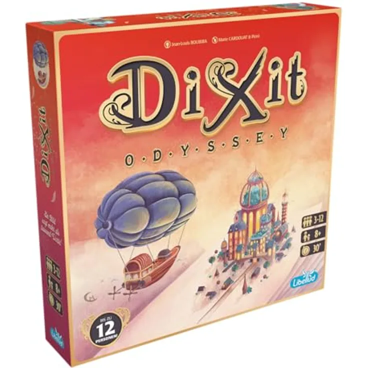 Libellud Dixit Odyssey (Auflage 2024) Familienspiel Kartenspiel 3-12 Spieler Ab 8+ Jahren 30 Minuten Deutsch