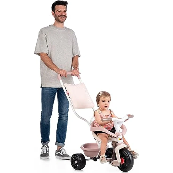 Smoby Dreirad Be Fun Komfort Rosa – Bild 5