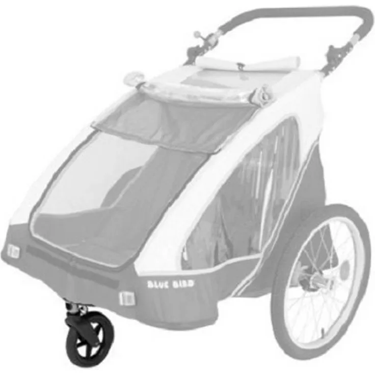 Blue Bird Swivelrad, frei drehbar für Kinderanhänger, robustes Fahrradanhänger Zubehör