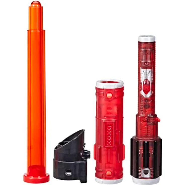 Star Wars Lightsaber Forge Kyber Core Darth Vader, rotes elektronisches individualisierbares Lichtschwert mit durchsichtigem leuchtendem Kern – Bild 2