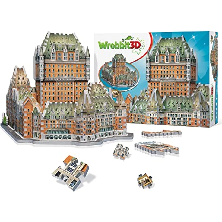 Wrebbit 3D W3D-2022 3D-Puzzle, bunt – Bild 1
