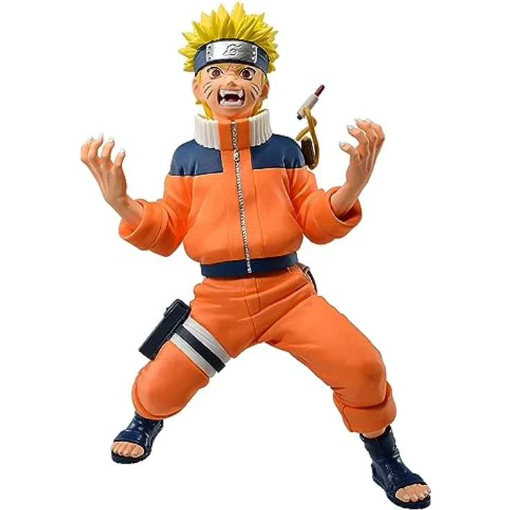 BANPRESTO Naruto Uzumaki II Vibration Stars, Sammelfigur 14 cm, mehrfarbig, hohe Qualität – Bild 1