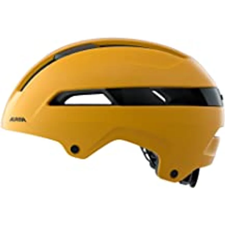ALPINA SOHO - Extrem Robuster, Leichter & Individuell Anpassbarer Urban Fahrradhelm Für Erwachsene, burned-yellow matt, 51-56 cm – Bild 3