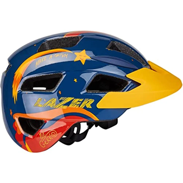 Lazer Lil Gekko Star, Größe One Size - Fahrradhelm, Farbe Bunt – Bild 5