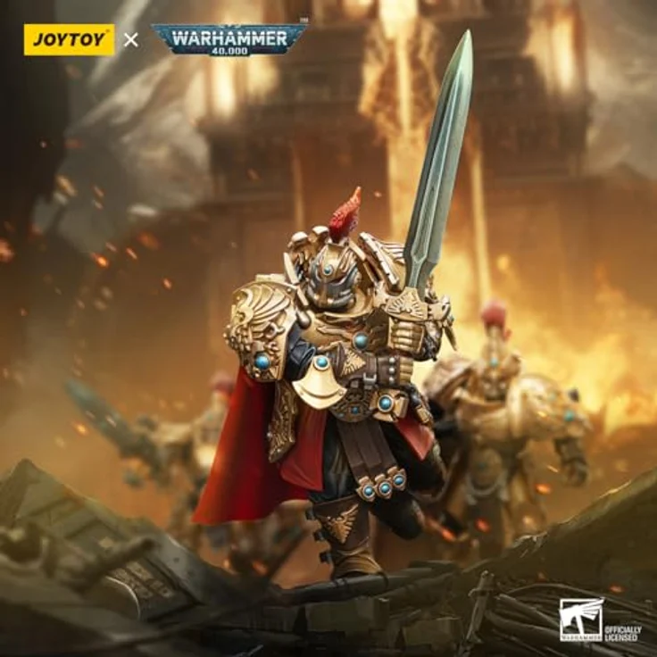Joy Toy Warhammer 40k Actionfigur 1/18 Adeptus Custodes Blade Champion, beweglich, 12 cm mit Zubehör – Bild 8