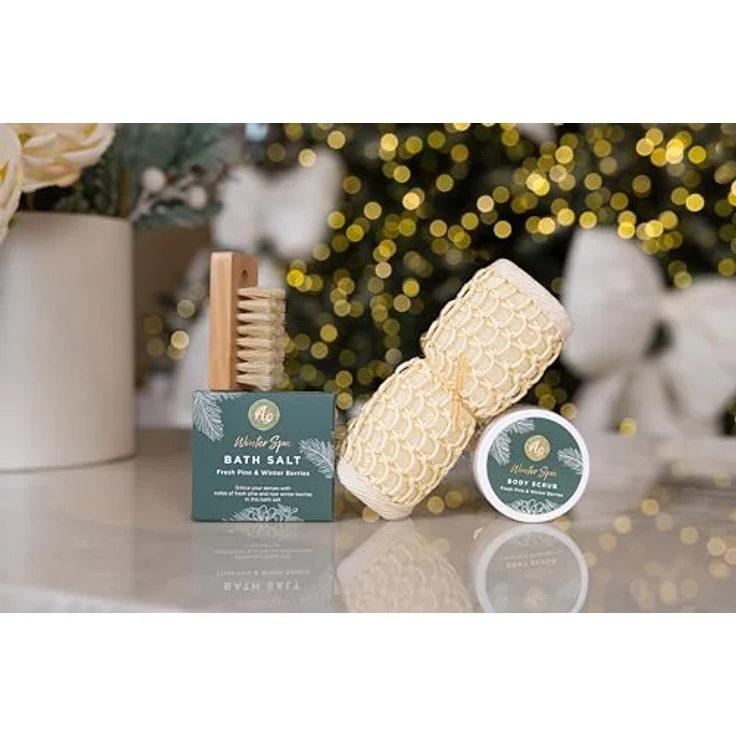 ACCENTRA Adventskalender Adventskalender WINTER SPA 2024, Buchförmige Box mit umweltfreundlichen und plastikfreien 24 liebevoll ausgewählten Überraschungen – Bild 11