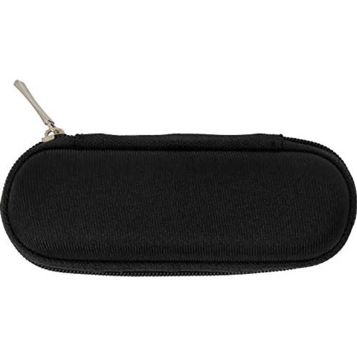 CASCHA Mundharmonika-Tasche schwarz I Soft-Case für 1 Stück diatonische Mundharmonika I Blues Harp Tasche mit praktischer Gürtelschlaufe I robuste Gürtel-Tasche I Harmonica Case black HH 2226