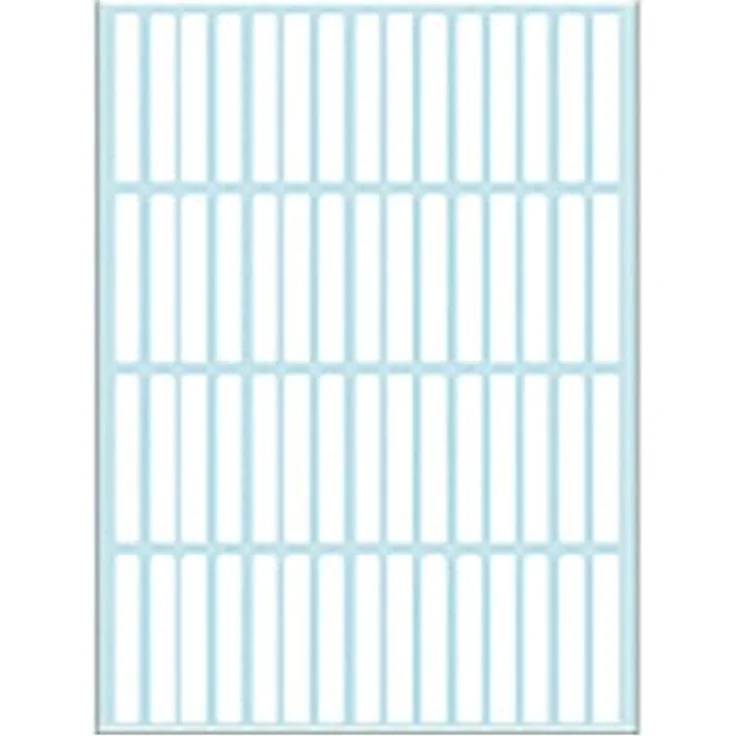 HERMA 2300 Vielzweck-Etiketten, 1920 Stück, 5 x 35 mm, selbstklebend, Haushaltsetiketten zum Beschriften, weiß – Bild 4