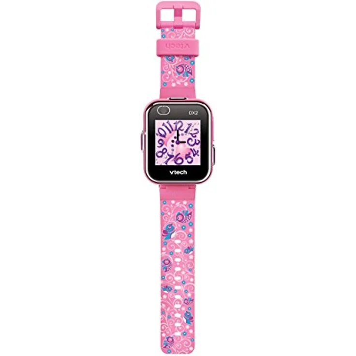 Vtech Electronics Europe BV 80-193834 Kidizoom Smart Watch DX2 ve, Pink mit Blumen – Bild 4