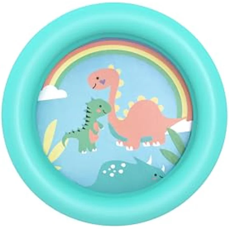 Bestway Planschbecken Ø 61 x 15 cm, strapazierfähiges PVC, 21 Liter Wasserkapazität, 2 Designs – Bild 5