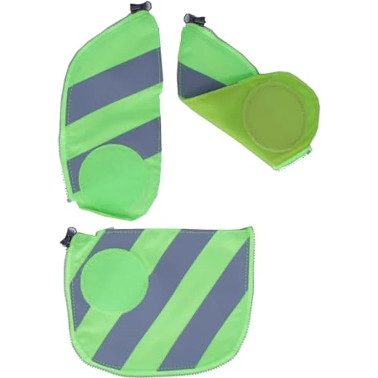 ergobag SICHERHEITSSET mit Reflektorstreifen grün - Preisvergleich – Bild 2