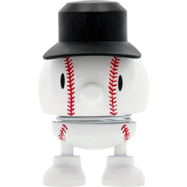 Hoptimist Baseball Bumble, Wackelfigur für Zuhause oder Büro, 7,6 cm hoch, lustige Deko für Baseball Fans