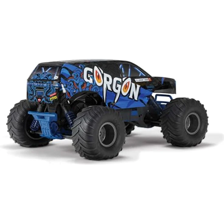 Arrma RC-Buggy Arrma Gorgon 4x2 Mega 550 Monstertruck RTR 1:10 Blau, Ready-to-Run, Brushless-Ready Antriebsstrang, LiPo-kompatible Spektrum-Elektronik – Bild 9