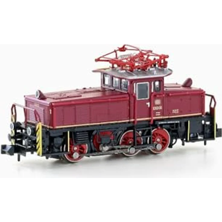 Hobbytrain E-Lok E63 DB Ep.III, Modelleisenbahn Spur N, AEG Ausführung mit 725 kW Leistung, rot – Bild 2