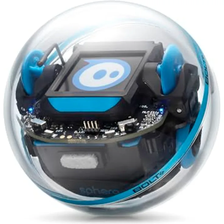 Sphero BOLT+: Coding Robot Ball - Animierter LCD-Bildschirm - Langlebig & Wasserdicht - Spielzeug für Kinder & Jugendliche