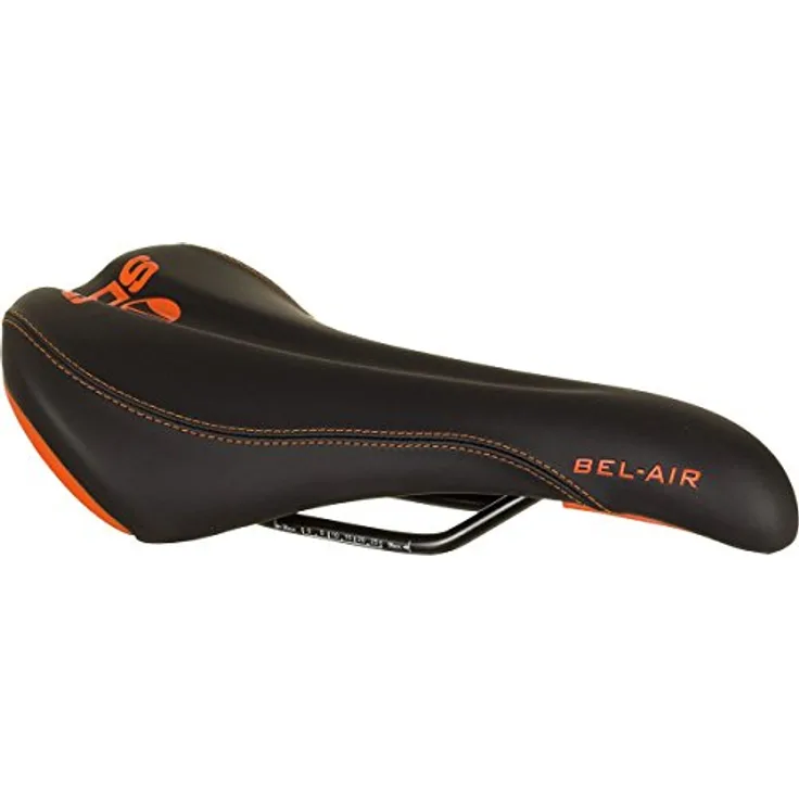 SDG Sattel Bel-Air MTB Sattel Unisex Erwachsene, orange