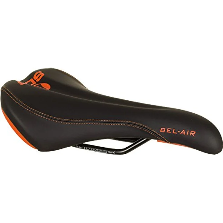 SDG Sattel Bel-Air MTB Sattel Unisex Erwachsene, orange – Bild 1
