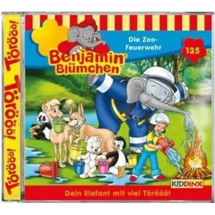 OTTO Hörspiel Folge 135: Die Zoo-Feuerwehr, spannendes Abenteuer mit Benjamin und Otto, Kinder- und Jugendgeschichten