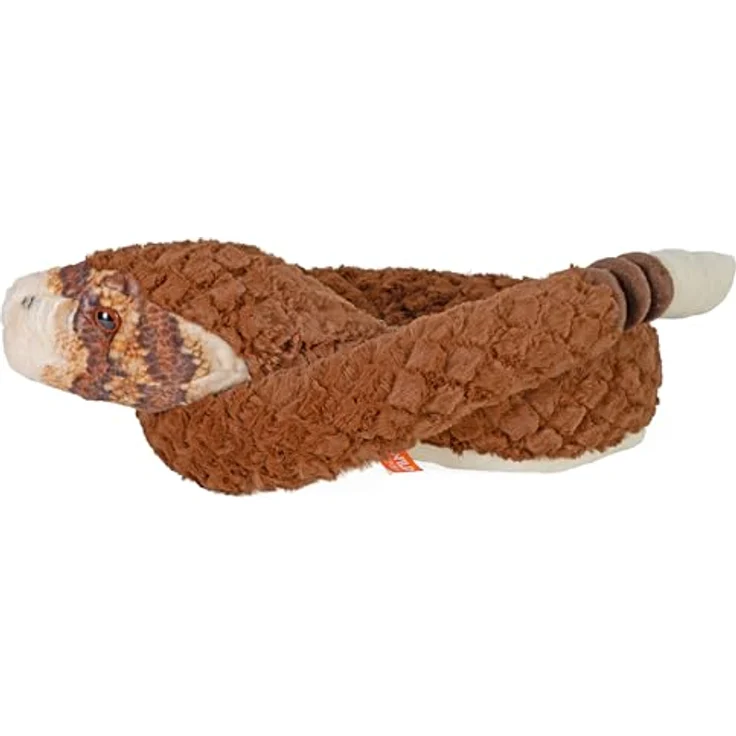 Wild Republic Plusch Klapperschlange Stofftier, 137 cm lang, mit 3D texturierten Augen und hochwertigem Material – Bild 3