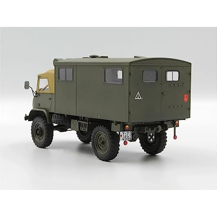ICM Unimog S 404, Modellfahrzeug mit Kofferaufbau, deutscher Militärlastwagen – Bild 3