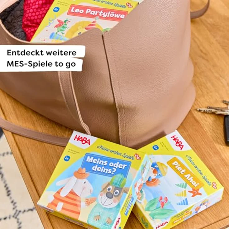HABA MES To Go - Meins oder deins?, Brettspiel für Kinder mit Anzieh- und Füttermechanismus – Bild 8