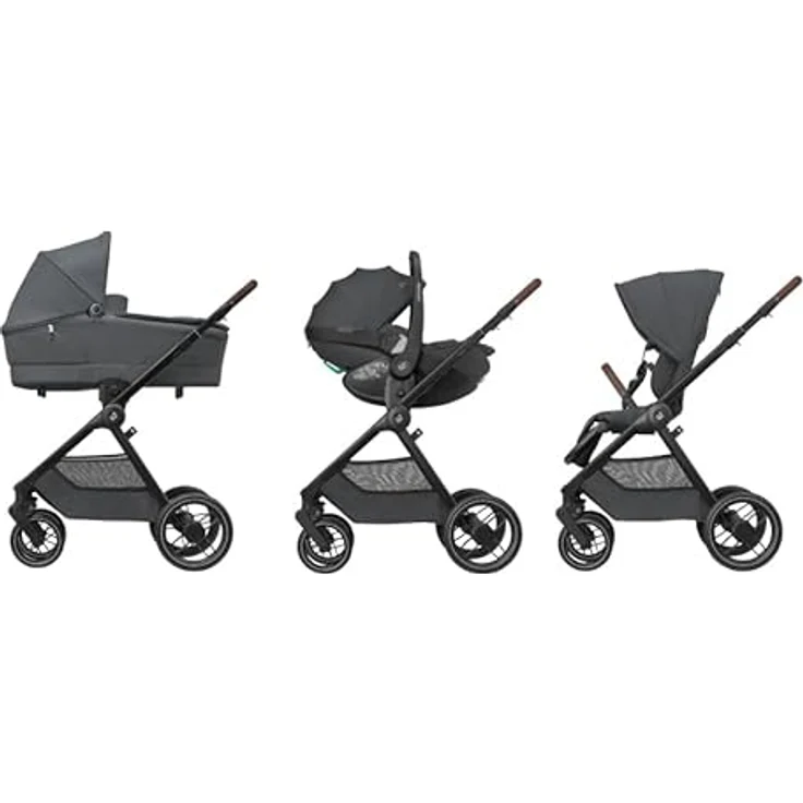 Maxi-Cosi Oxford Kinder-Buggy, für Babys von 0–4 Jahren, ergonomische Rückenlehne, kompakt zusammenfaltbar, geräumiger Sitz, Travelsystem-kompatibel – Bild 5