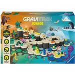 Ravensburger GraviTrax Junior Starter-Set XXL - Erweiterbare Kugelbahn für Kinder, Murmelbahn überwiegend aus nachwachsenden Rohstoffen mit, Lernspielzeug und Konstruktionsspielzeug ab 3 Jahren