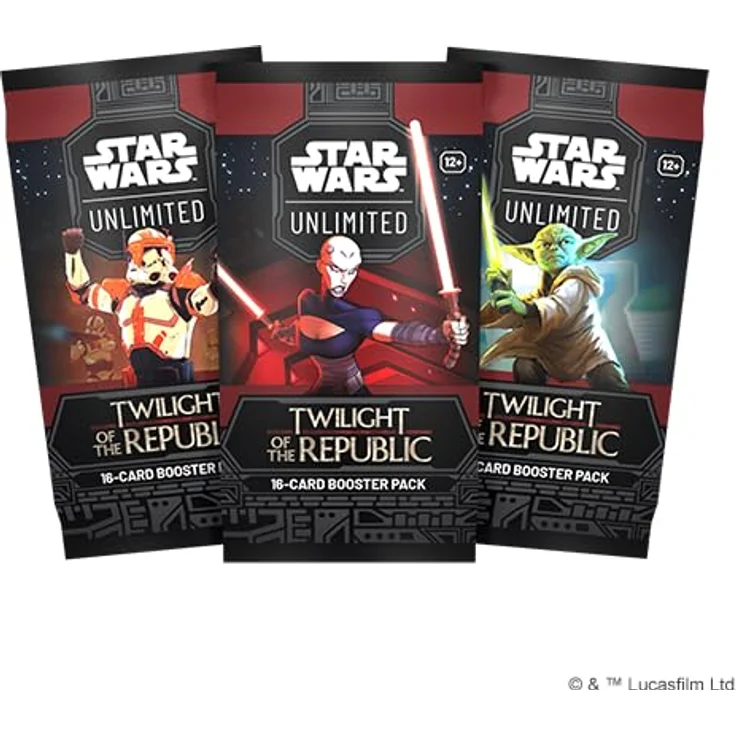Fantasy Flight Games Star Wars Unlimited - Niedergang der Republik Display (Englisch) - Sammelkarten Boosterpacks mit ikonischen Charakteren, inkl. 24 Packs – Bild 3