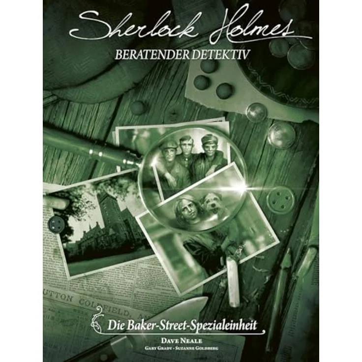 Space Cowboys Sherlock Holmes - Beratender Detektiv: Die Baker-Street-Spezialeinheit, kooperatives Brettspiel für 1-8 Spieler, ab 14 Jahren, mit 10 neuen Fällen und innovative Spielfortschrittsdokumentation – Bild 1