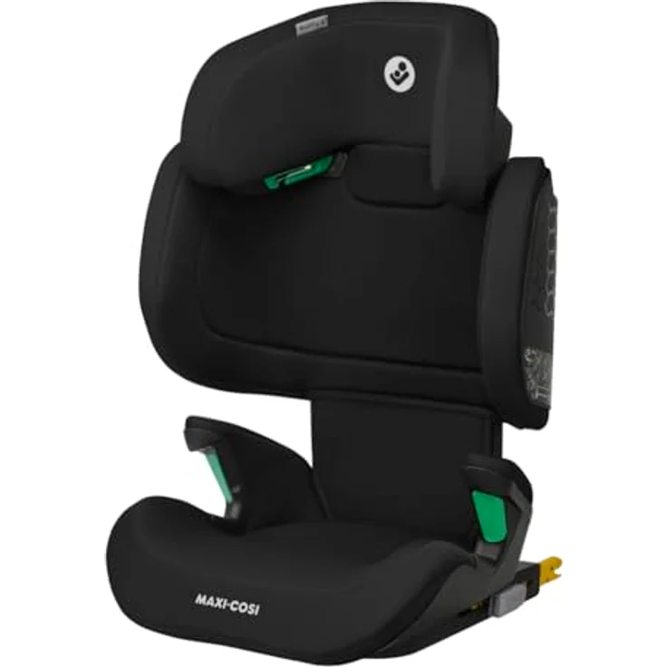 Maxi-Cosi RodiFix R i-Size Autokindersitz, ISOFIX-Kindersitz mit G-CELL Seitenaufprallschutz, verstellbare Höhe, ClimaFlow, Authentic Black – Bild 1