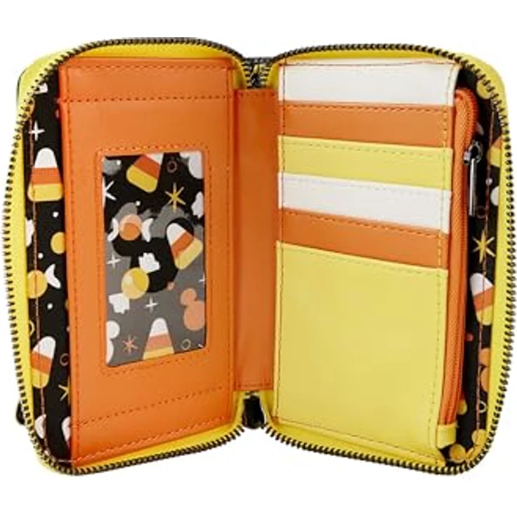Loungefly, Portemonnaie, Disney by Porte-monnaie Mickey & Friends Candy Corn – Bild 5